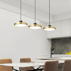 pendellampe 1 hoved moderne minimalistisk hængende lampe, kreativ flyvende sommerfugl-formet pendel kobber+akryl loftslamper...