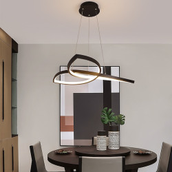 led loftslys klynge design 58cm loftslampe nordisk moderne enkel stil stue hjem luksus soveværelse kontor restaurant lys kun...