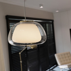 pendel loftslampe glas lysekrone moderne minimalistisk glas lysekrone belysning stue soveværelse køkken hotel lysekrone...